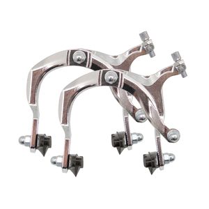 Тормоза калипер. SS-81F, пер.+зад., серебр., с колод. ТАЙВАНЬСКИЕ ПРОИЗВОДИТЕЛИ ZTB19194