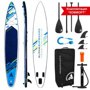 Сапборд WX-1500 COMFORT (AQUATIC BLUE 15,0D) - TANDEM-15 COMFORT BLUE