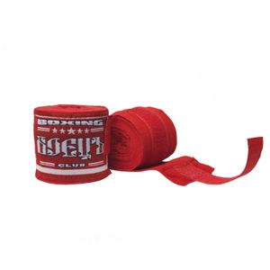 Бинт боксерский BME-42 2,5 м (красный) БОЕЦЪ BME-42 2,5м