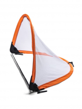 Набор складных футбольных ворот 2 шт, размер 90*60*60см, APSG03N.Цвет оранж/белый ATEMI 00-00009880