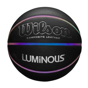 Мяч баск. WILSON Luminous, WTB2027XB07, р.7, композит, бут.камера, черный 7 WILSON WTB2027XB07