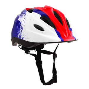 Шлем детский WX-H10 TRICOLOR с регулировкой размера (50-57) RGX Tricolor