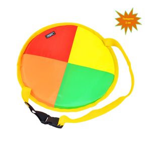 Ледянка-таблетка RGX мягкая круглая d35 (35*35*2см.) (Красный) - Ледянка-таблетка