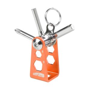 Набор инструментов SUPER B TB-FD05 складной (брелок), в торг. уп. SUPER B NSB18049
