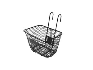Корзина перед. с крюками 21х15х13 чёр. КИТАЙСКИЕ ПРОИЗВОДИТЕЛИ NTB17011