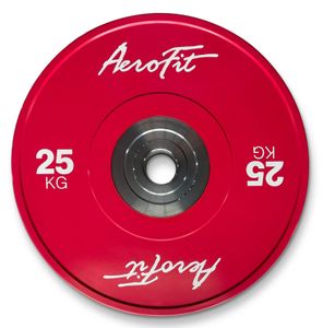 AeroFit AFBDC 25 кг бамперные диски для кроссфита, цветные
