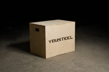 Кроссфит тумба деревянная Yousteel 50-60-75 для запрыгивания