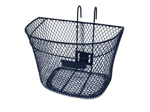 Корзина перед. с крюками 29х26х22 чёр. КИТАЙСКИЕ ПРОИЗВОДИТЕЛИ NTB17012