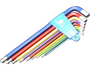 YC-623-9C Набор длинных цветных шестигр. в обойме 1,5/2/2.5/3/4/5/6/8/10мм BIKE HAND NTB17410