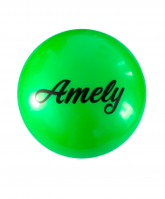 Мяч для художественной гимнастики Amely AGB-101 15 см зеленый УТ-00012843