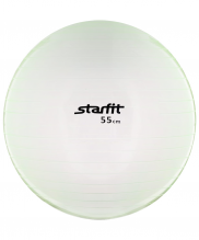 Мяч гимнастический GB-105 55 см, прозрачный, зеленый Starfit УТ-00009044