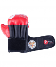 Перчатки для рукопашного боя PRO, к/з, красный 8 Rusco УТ-00017249