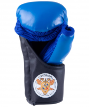 Перчатки для рукопашного боя PRO, к/з, синий 8 Rusco УТ-00017250
