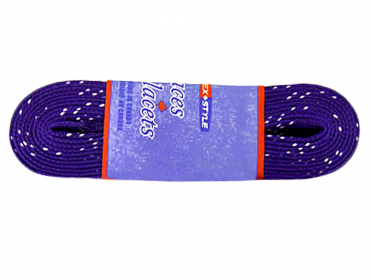 Шнурки для коньков Tex Style с пропиткой фиолетовые 2,74 м (пара) УТ-00007786