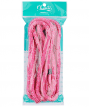 Скакалка для художественной гимнастики Chanté Cinderella Lurex Pink 3м УТ-00020277