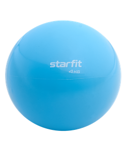 Медбол GB-703, 4 кг, синий пастель Starfit УТ-00018931