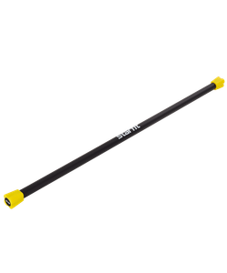 Бодибар BB-301 2 кг, неопреновый, черный/желтый Starfit УТ-00019807