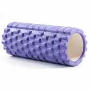 Ролик для йоги (фиолетовый) 33х15 см ЭВА/АБС B33105 10015345