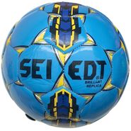 Мяч футбольный Seledt (голубой) E32153-0 размер 510021500
