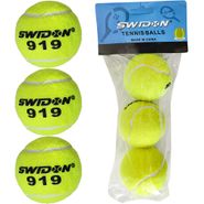 E29374 Мячи для большого тенниса "Swidon 919" 3 штуки (в пакете) 10021607