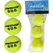 E29375 Мячи для большого тенниса "Swidon 805" 3 штуки (в пакете) 10021608