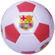 Мяч футбольный клубный Barcelona машинная сшивка (бело/красный) E41659-2 10022206