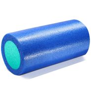 Ролик для йоги полнотелый 2-х цветный (синий/зеленый) 45х15см. (E42020) PEF45-B 10022210