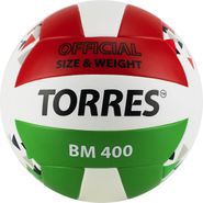Мяч волейбольный TORRES BM400 V32015 размер 5