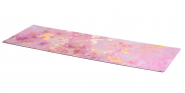 Коврик для йоги INEX Suede Yoga Mat искусственная замша 183 x 61 x 0,3 см розовый мрамор с позолотой