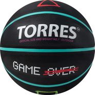 Мяч баскетбольный TORRES Game Over B023117 резина размер 7
