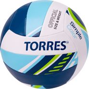 Мяч волейбольный TORRES Simple Color V323115 размер 5
