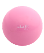 Медбол GB-703, 2 кг, розовый пастель Starfit УТ-00018929