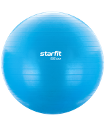 Фитбол STARFIT Core GB-104 антивзрыв, 900 гр, синий, 55 см Starfit УТ-00018964