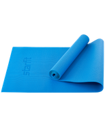 Коврик для йоги и фитнеса FM-101, PVC, 173x61x0,3 см, синий Starfit УТ-00018896