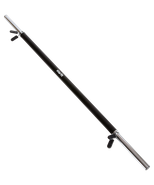 Гриф для аэробики Core BB-104 120 см, d=25 мм, неопреновый, с пружинными замками, черный Starfit УТ-00019781