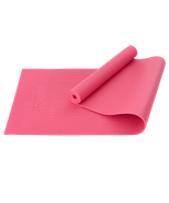Коврик для йоги и фитнеса FM-101, PVC, 183x61x0,6 см, розовый Starfit ЦБ-00001687