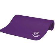 Коврик для йоги и фитнеса LiteWeights 180x61x1 см 5420LW, фиолетовый