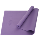Коврик для йоги и фитнеса FM-101, PVC, 173x61x0,3 см, фиолетовый пастель Starfit УТ-00018897