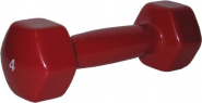 Гантели для аэробики в виниловой оболочке пара Foreman 1,80 кг FM/IVD-4 красный
