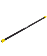 Бодибар BB-301 2 кг, неопреновый, черный/желтый Starfit УТ-00019807