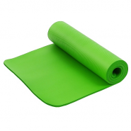 Коврик для фитнеса и йоги LARSEN NBR зеленый 1 см 354077