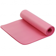 Коврик для фитнеса и йоги LARSEN NBR розовый 1 см 352562