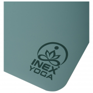 Коврик для йоги INEX Yoga PU Mat полиуретан 185 x 68 x 0,4 см горчично-зеленый